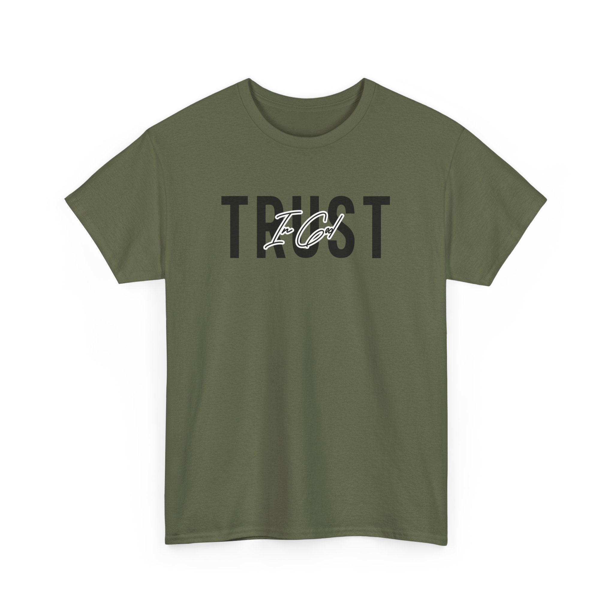 Trust In God Signature Cotton Tee