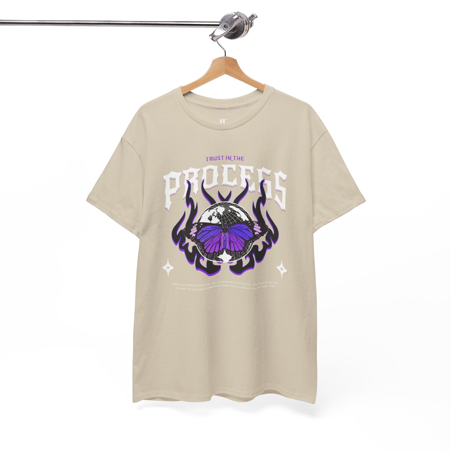 Trust In The Process Butterfly Cotton Tee