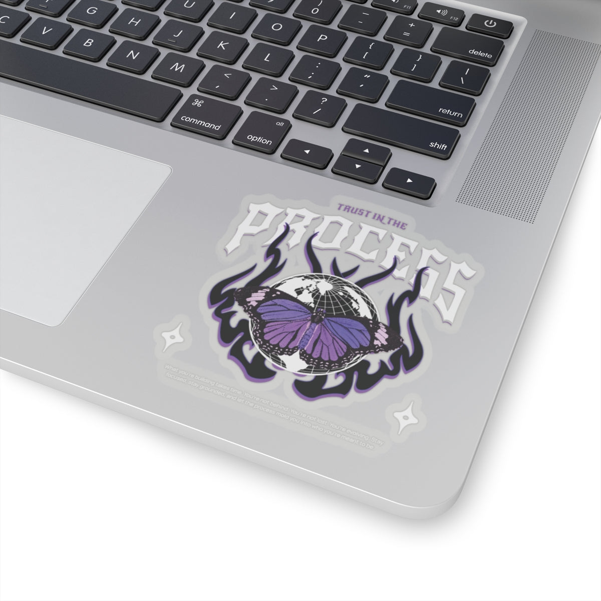 Trust In The Process Butterfly Stickers