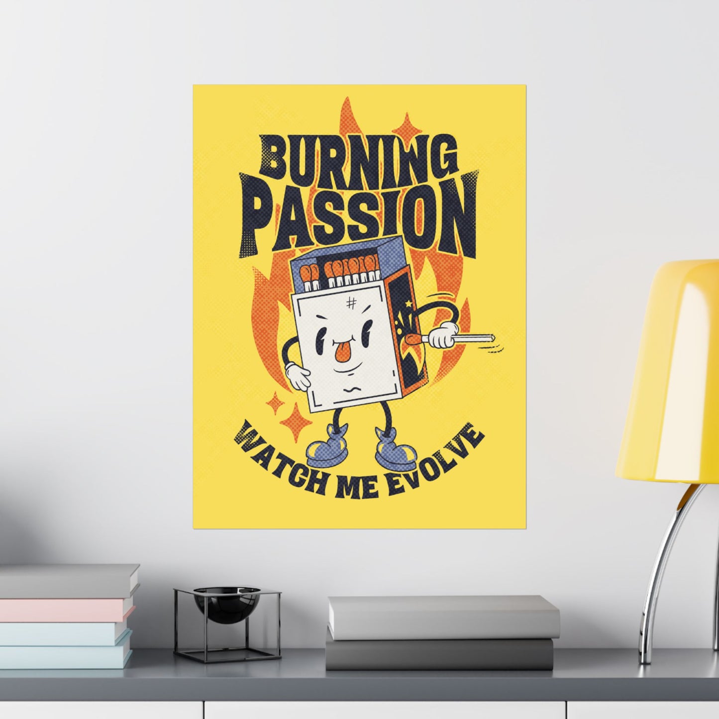 Burning Passion Poster