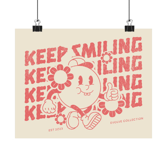 Keep Smiling Poster