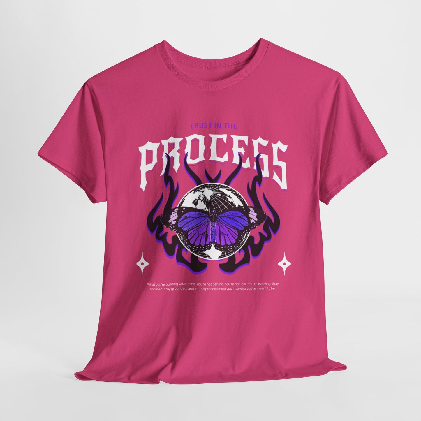 Trust In The Process Butterfly Cotton Tee