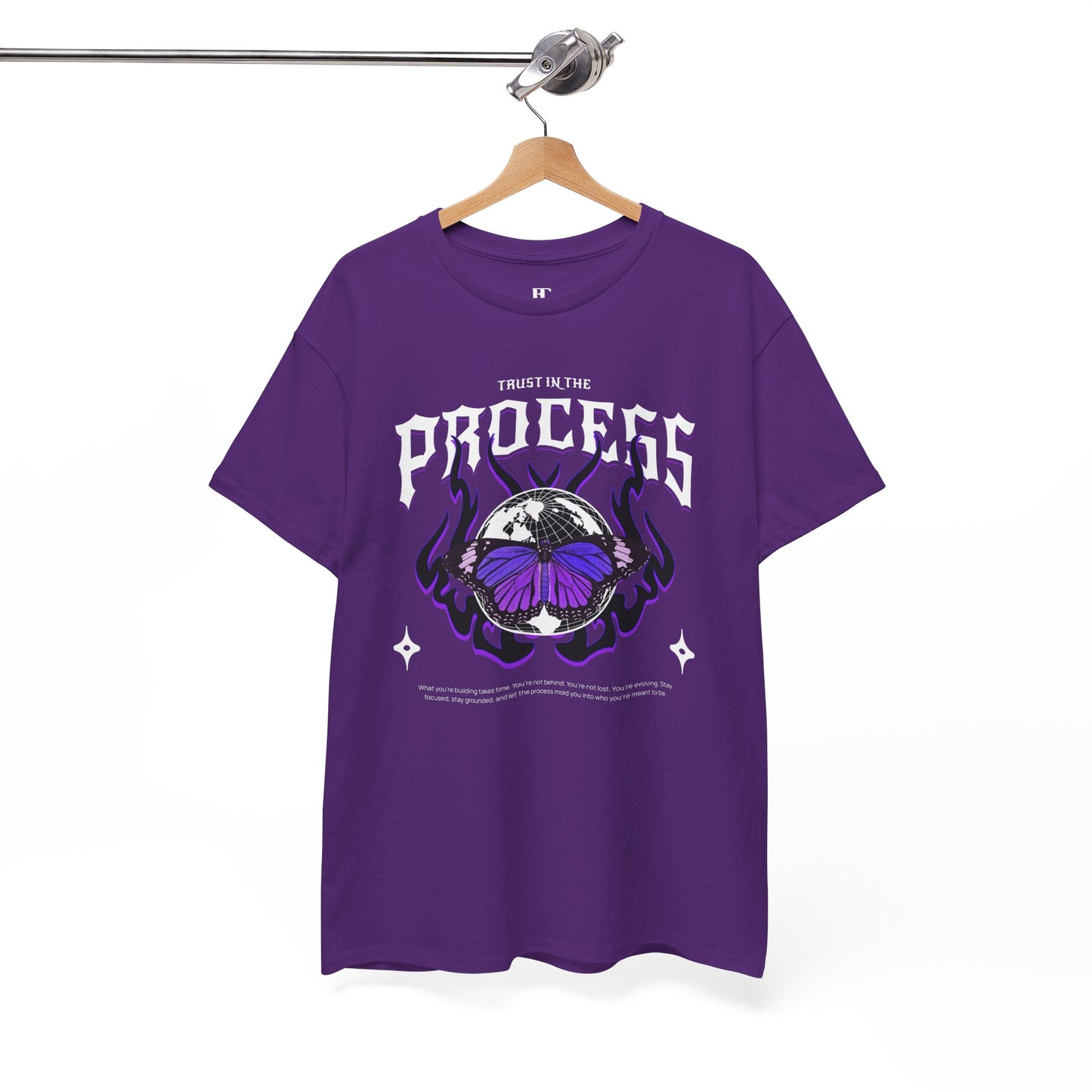 Trust In The Process Butterfly Cotton Tee