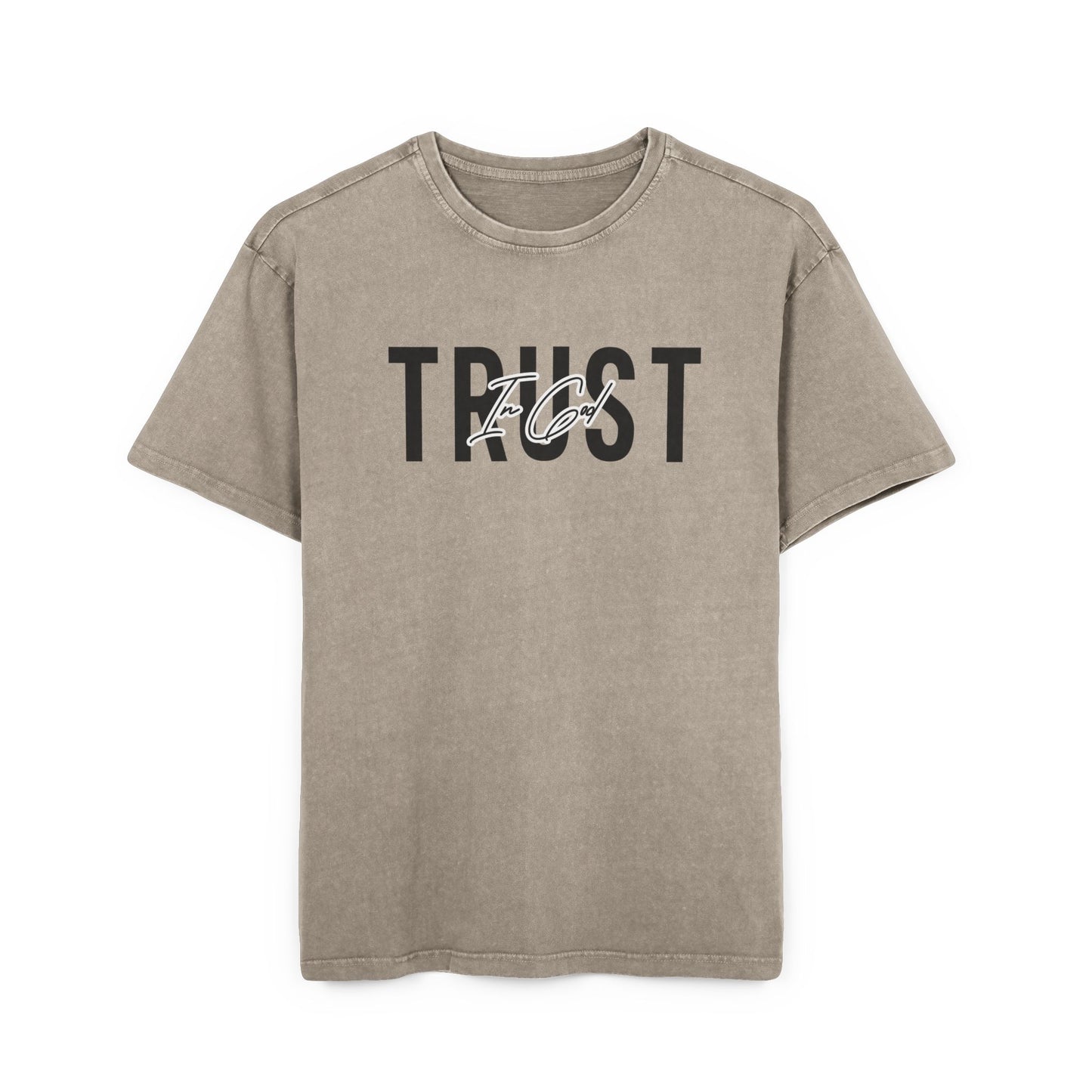Trust In God Heavy Oversized Tee