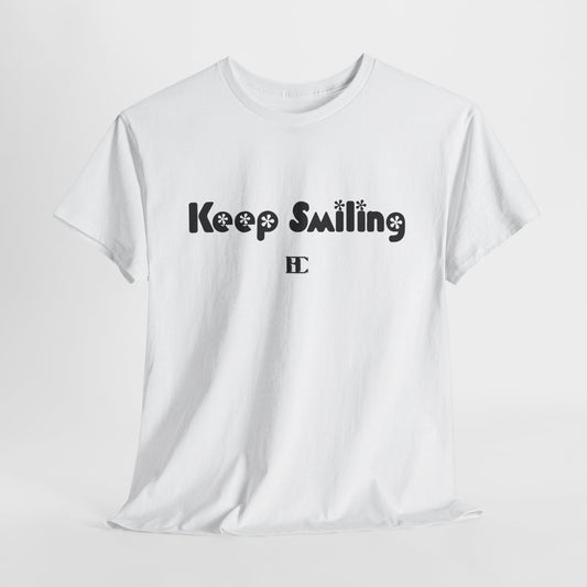 Keep Smiling Cotton Tee
