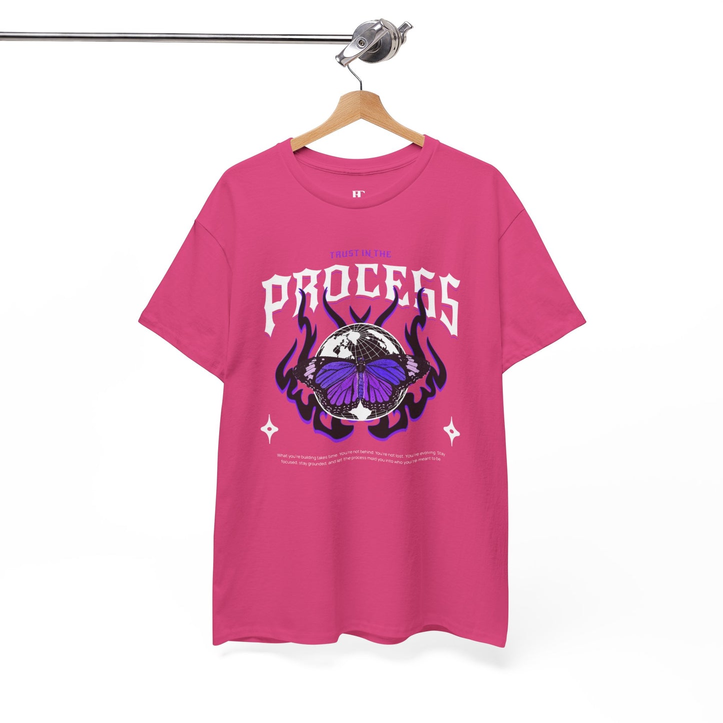 Trust In The Process Butterfly Cotton Tee