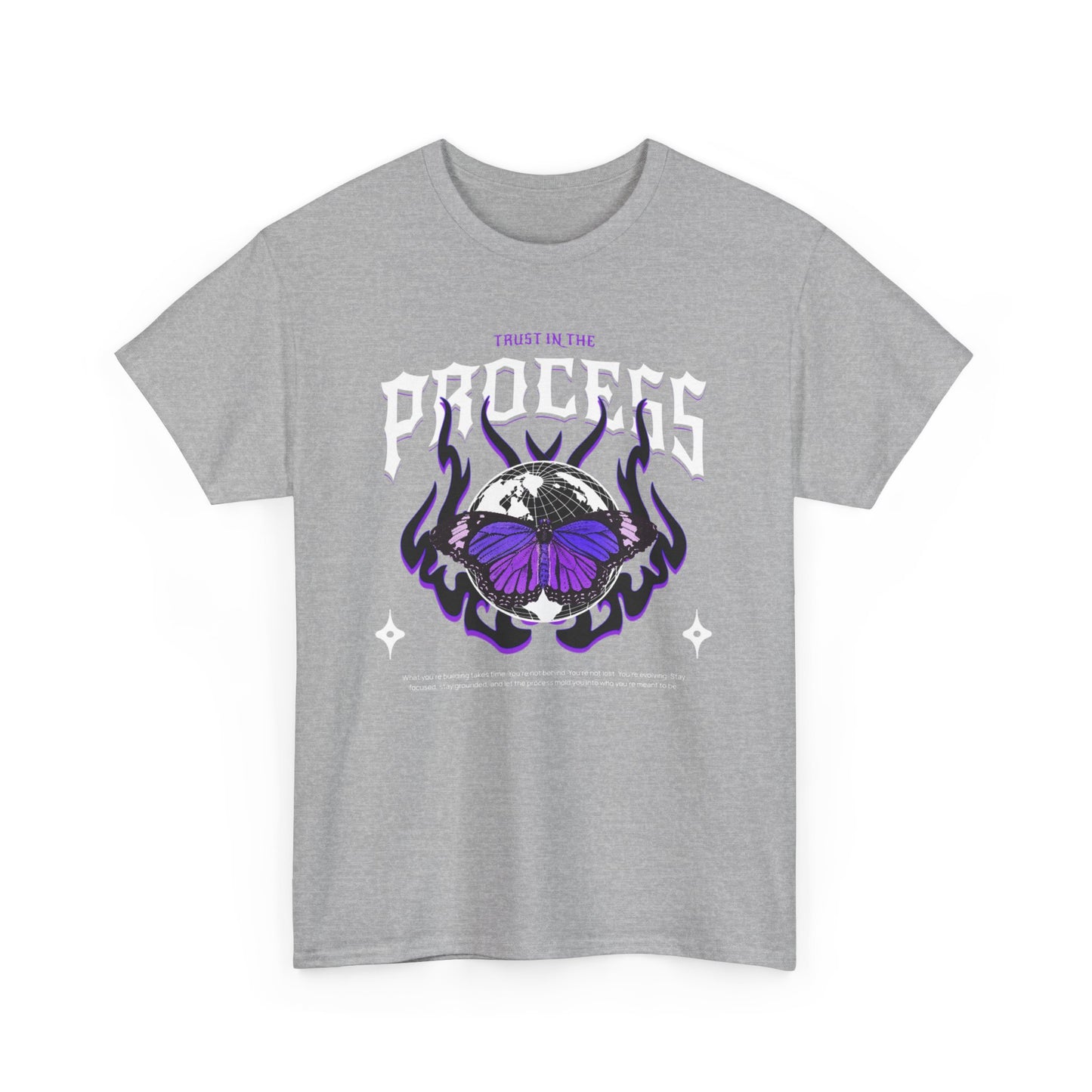 Trust In The Process Butterfly Cotton Tee