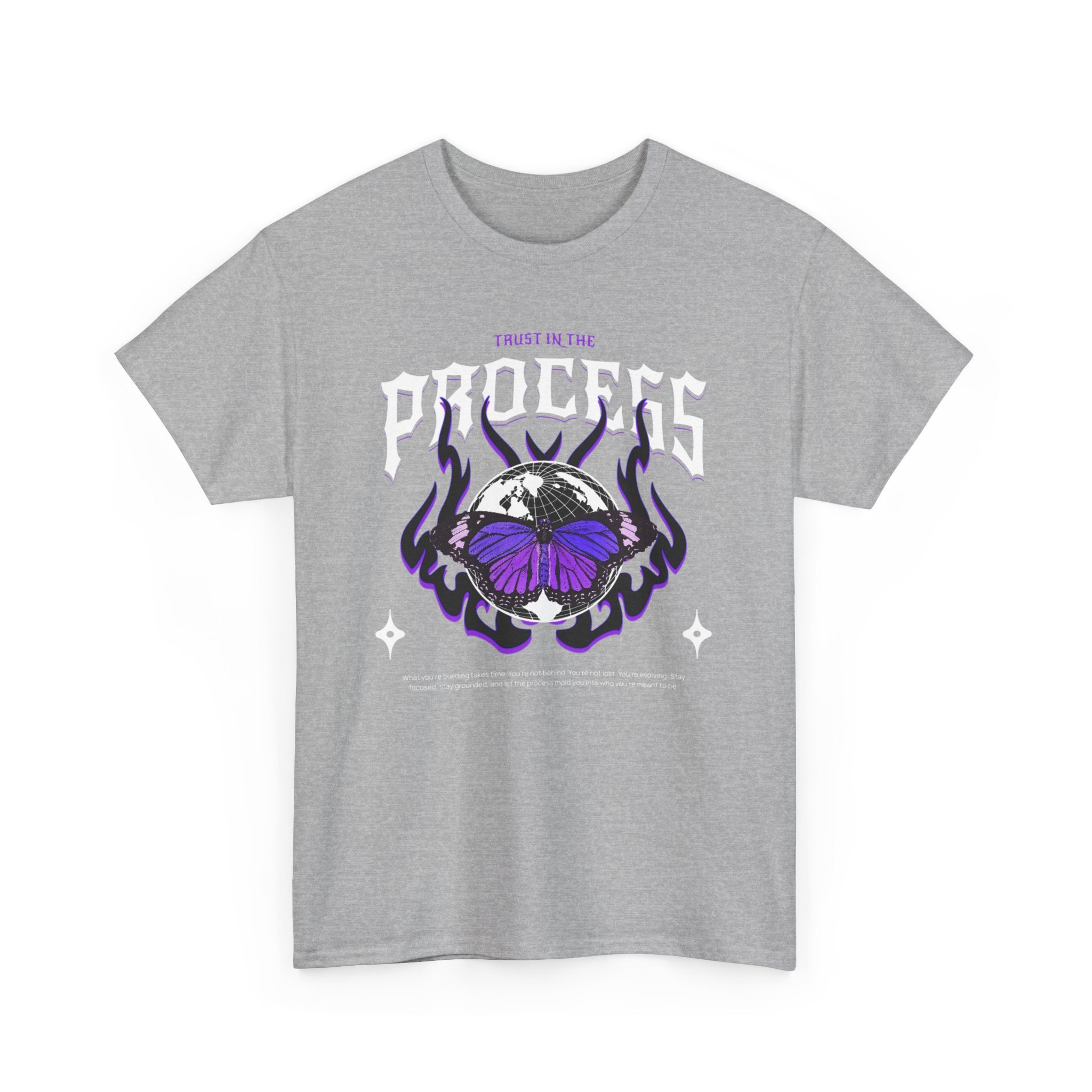 Trust In The Process Butterfly Cotton Tee