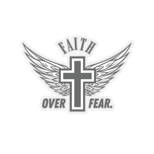 Faith Over Fear. Stickers