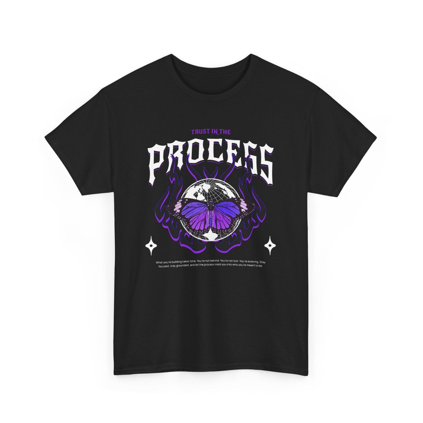 Trust In The Process Butterfly Cotton Tee