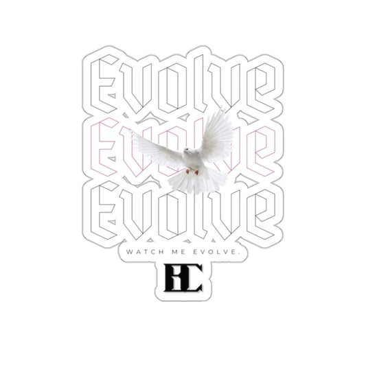 Dove Black and Purple Stickers