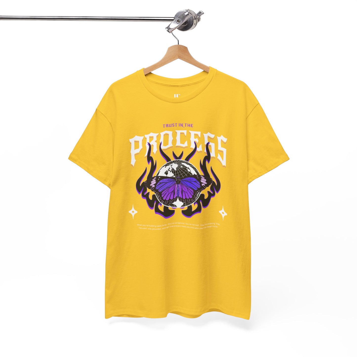 Trust In The Process Butterfly Cotton Tee