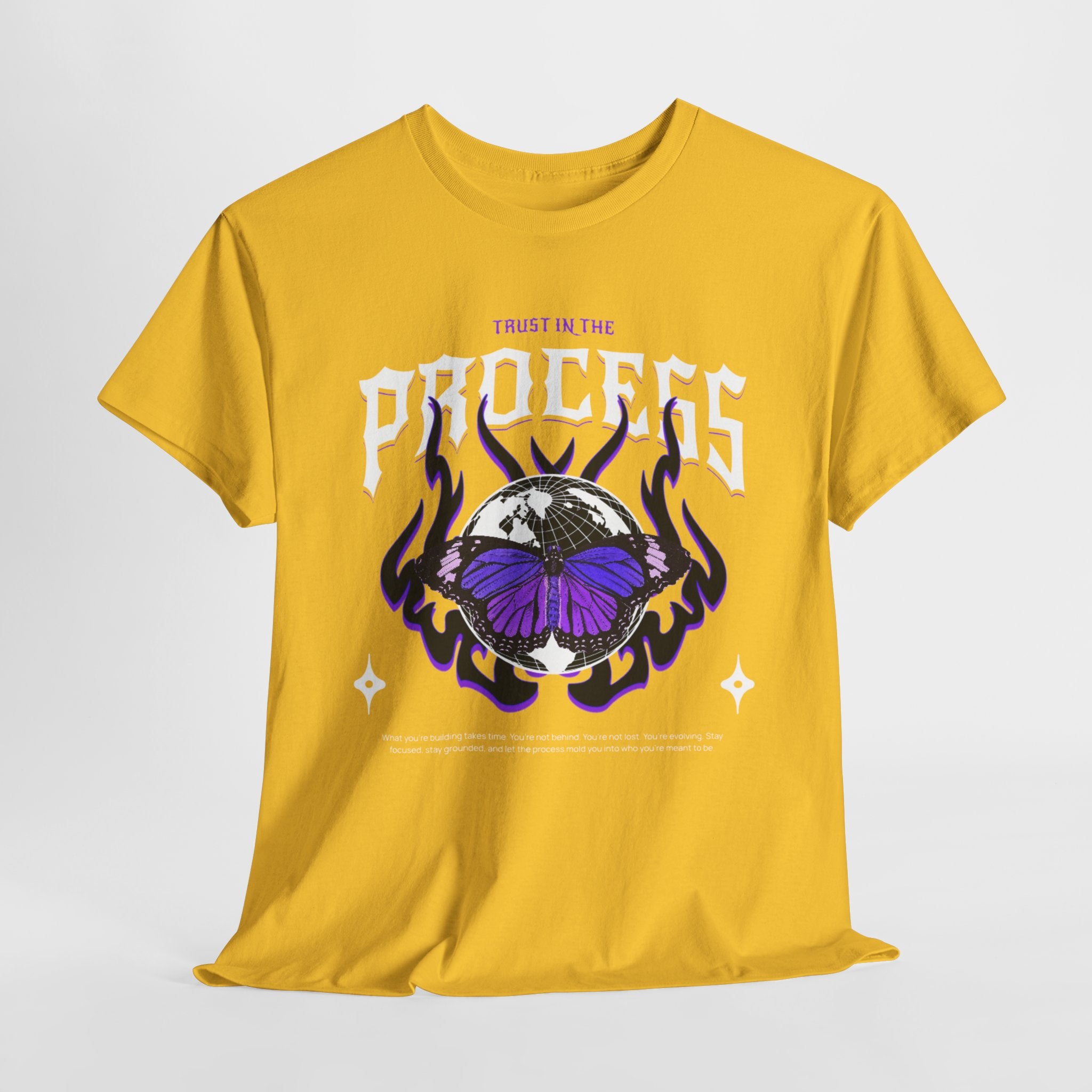Trust In The Process Butterfly Cotton Tee
