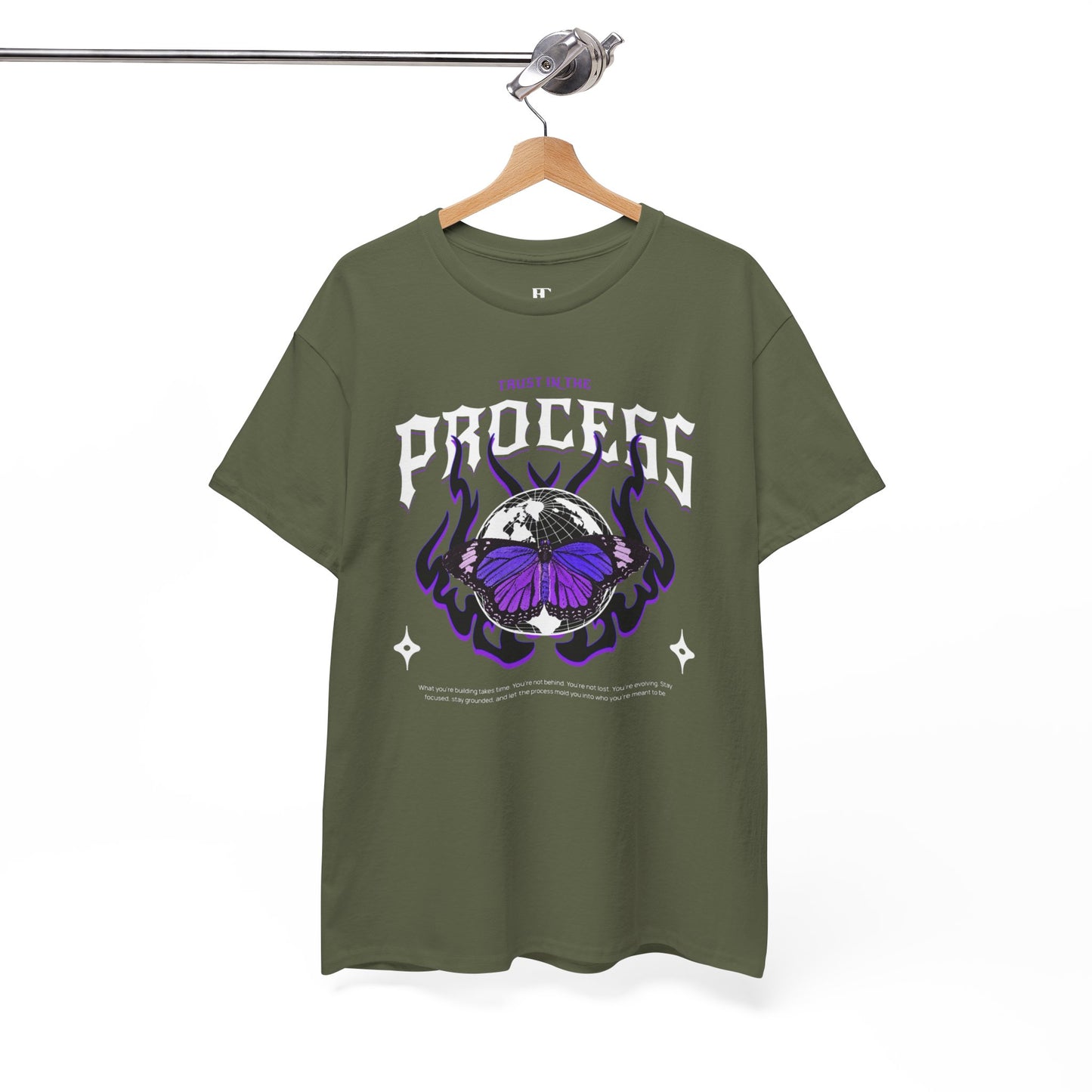 Trust In The Process Butterfly Cotton Tee