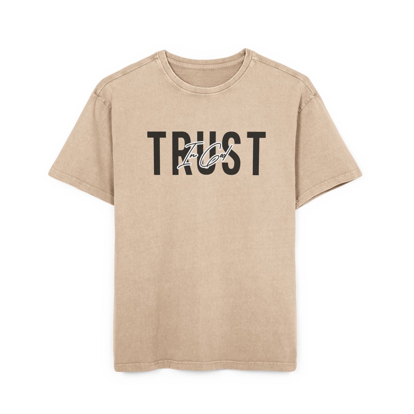 Trust In God Heavy Oversized Tee