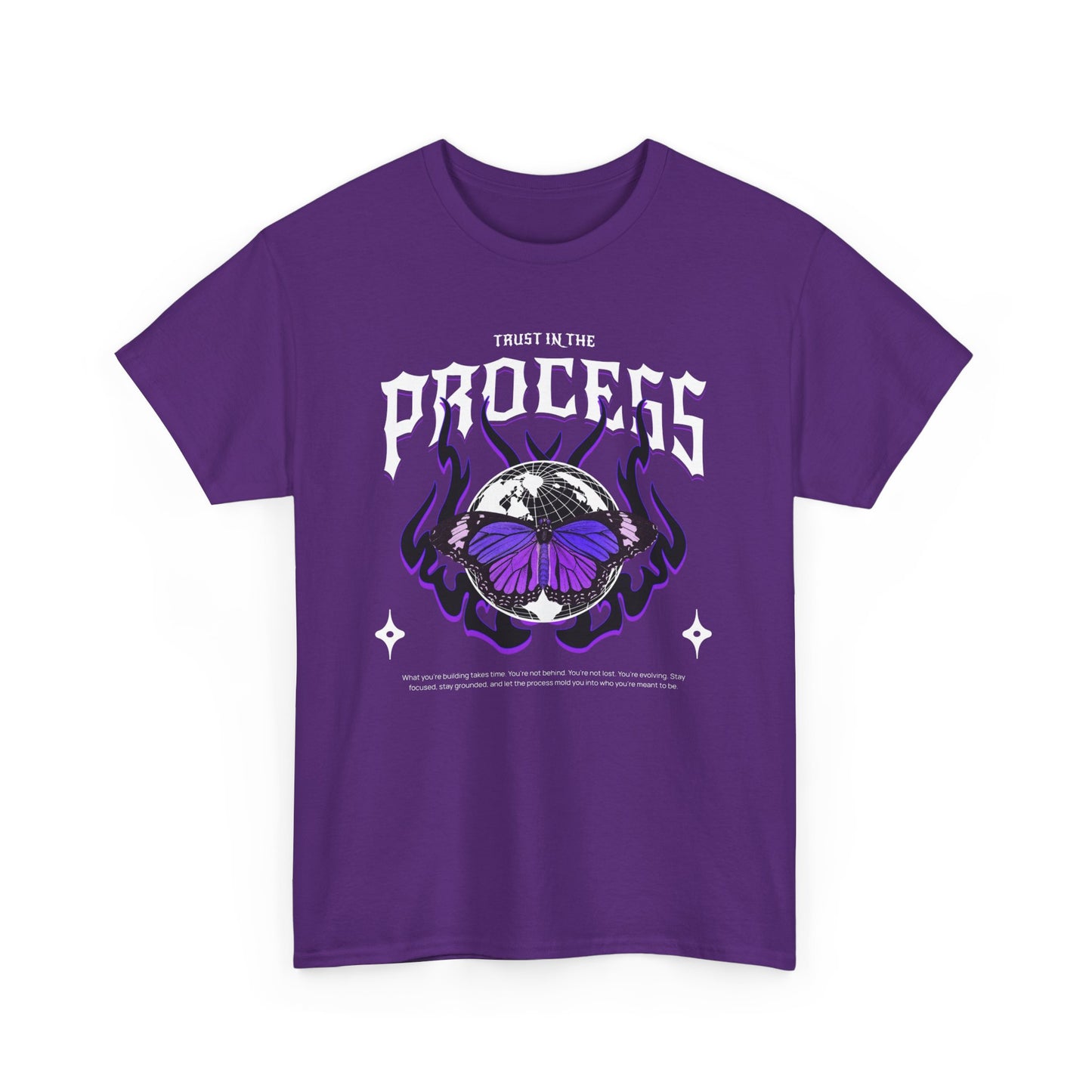 Trust In The Process Butterfly Cotton Tee