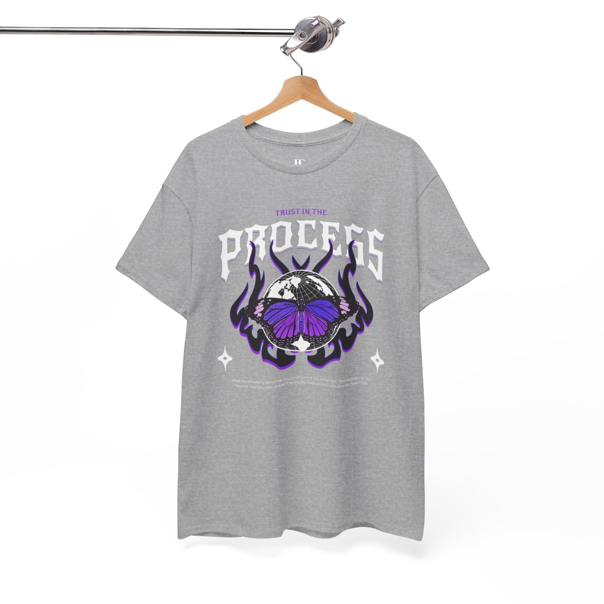 Trust In The Process Butterfly Cotton Tee