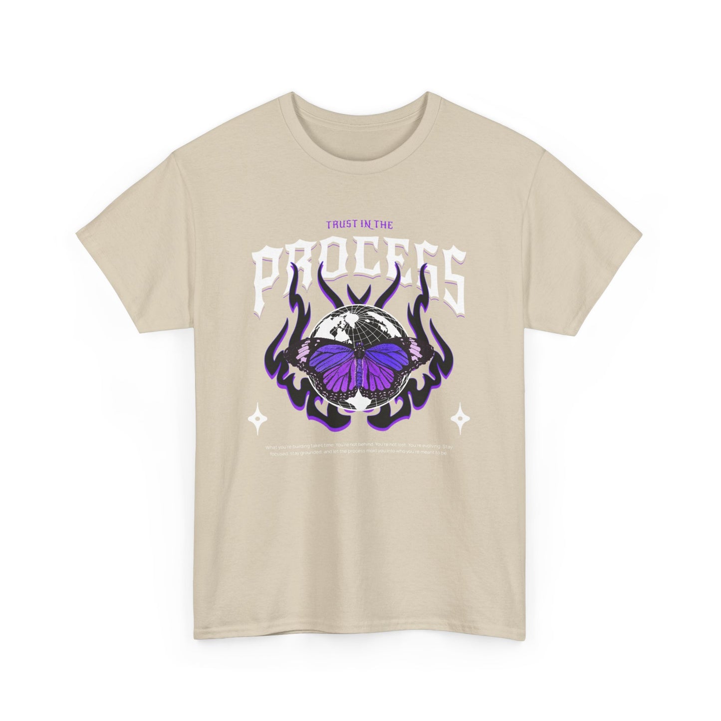 Trust In The Process Butterfly Cotton Tee