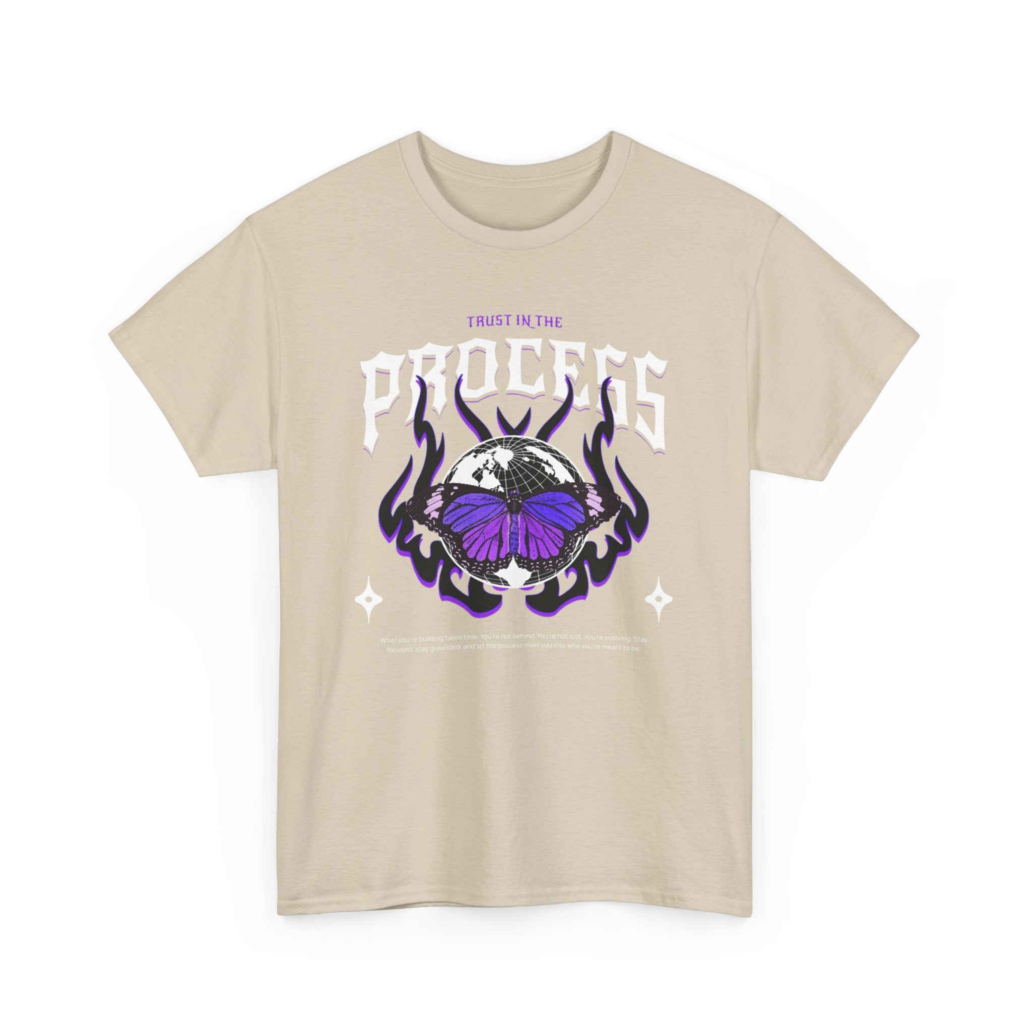 Trust In The Process Butterfly Cotton Tee