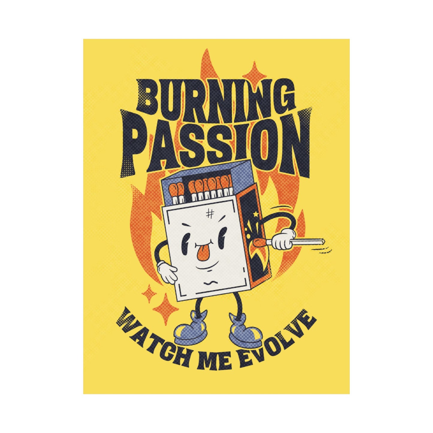 Burning Passion Poster