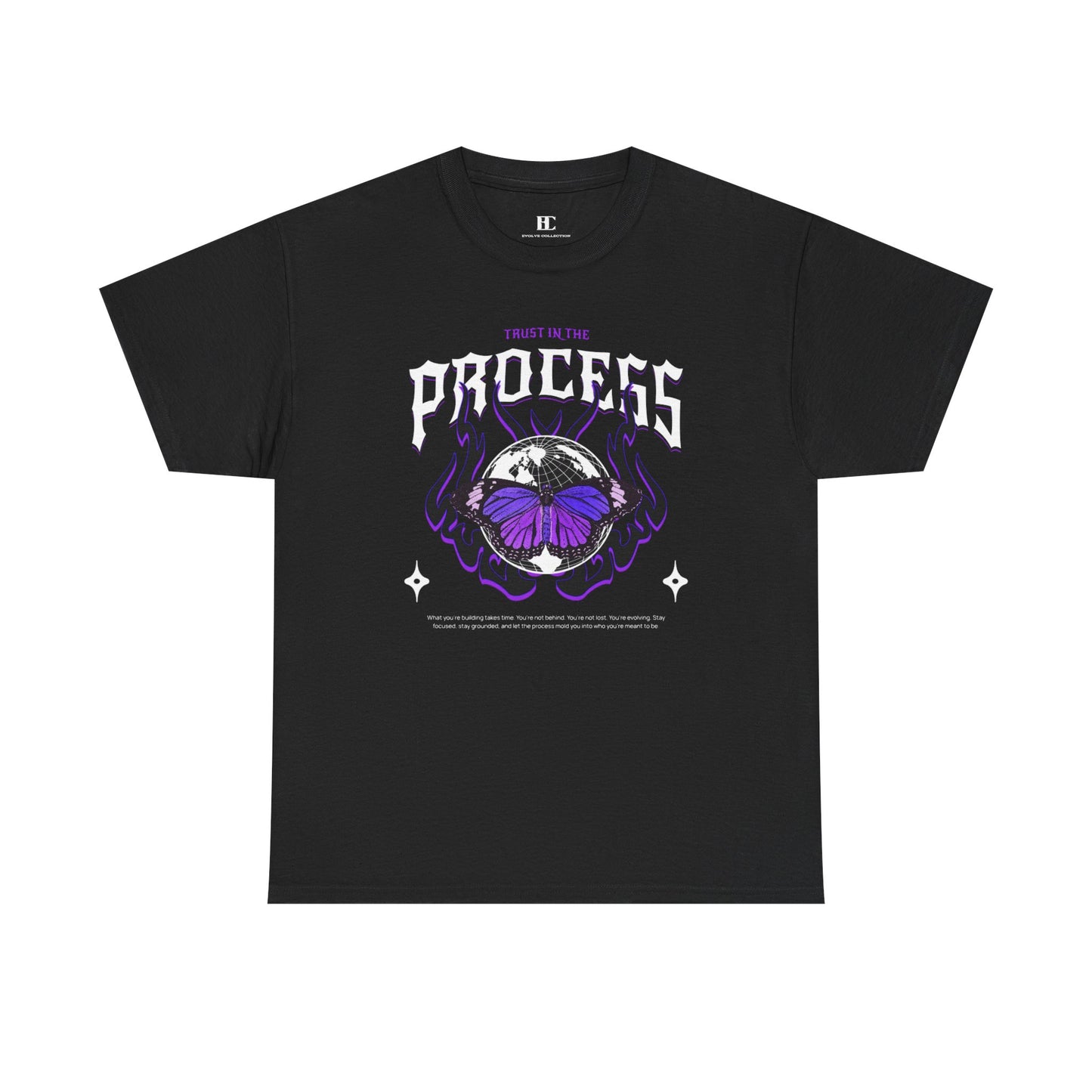 Trust In The Process Butterfly Cotton Tee