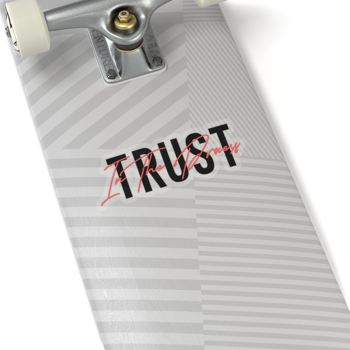 Trust In The Process Red Sticker