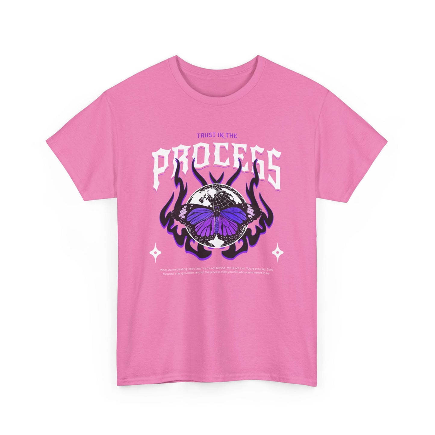 Trust In The Process Butterfly Cotton Tee
