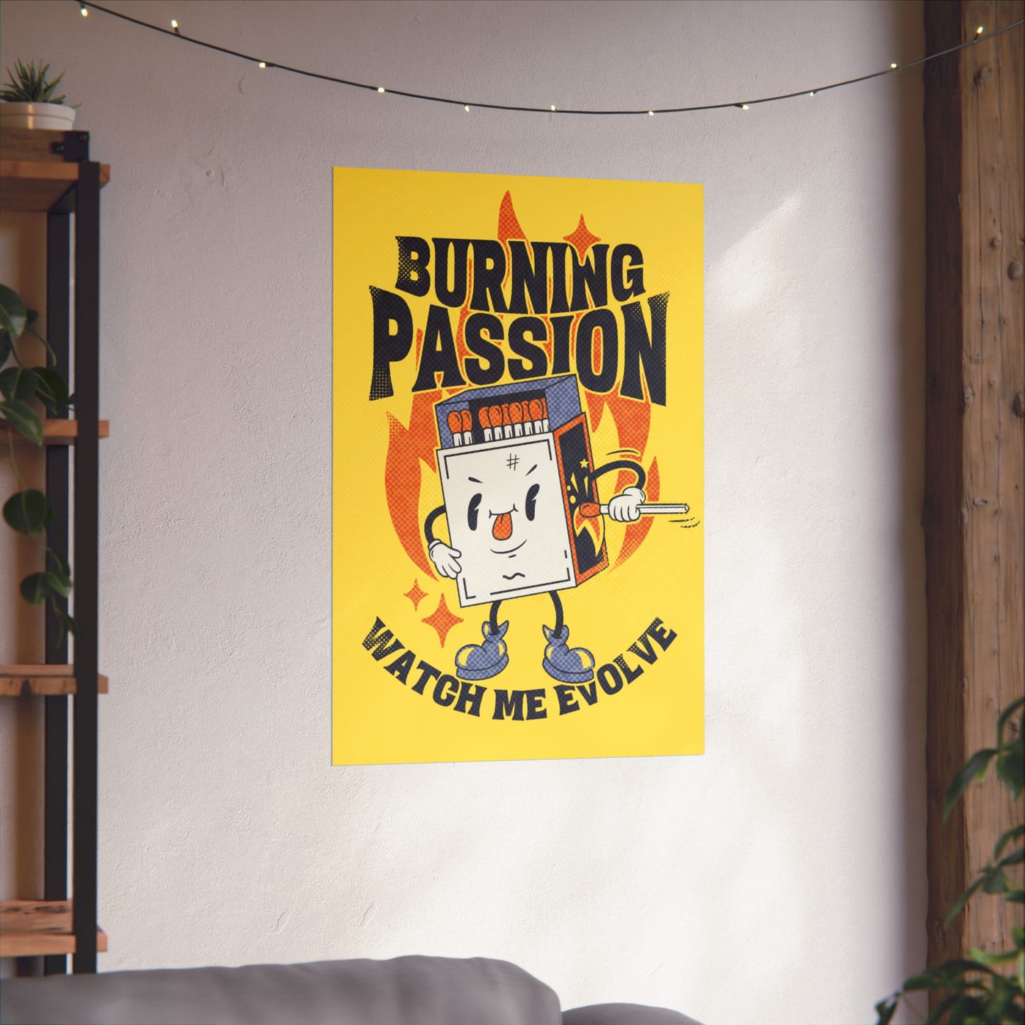 Burning Passion Poster