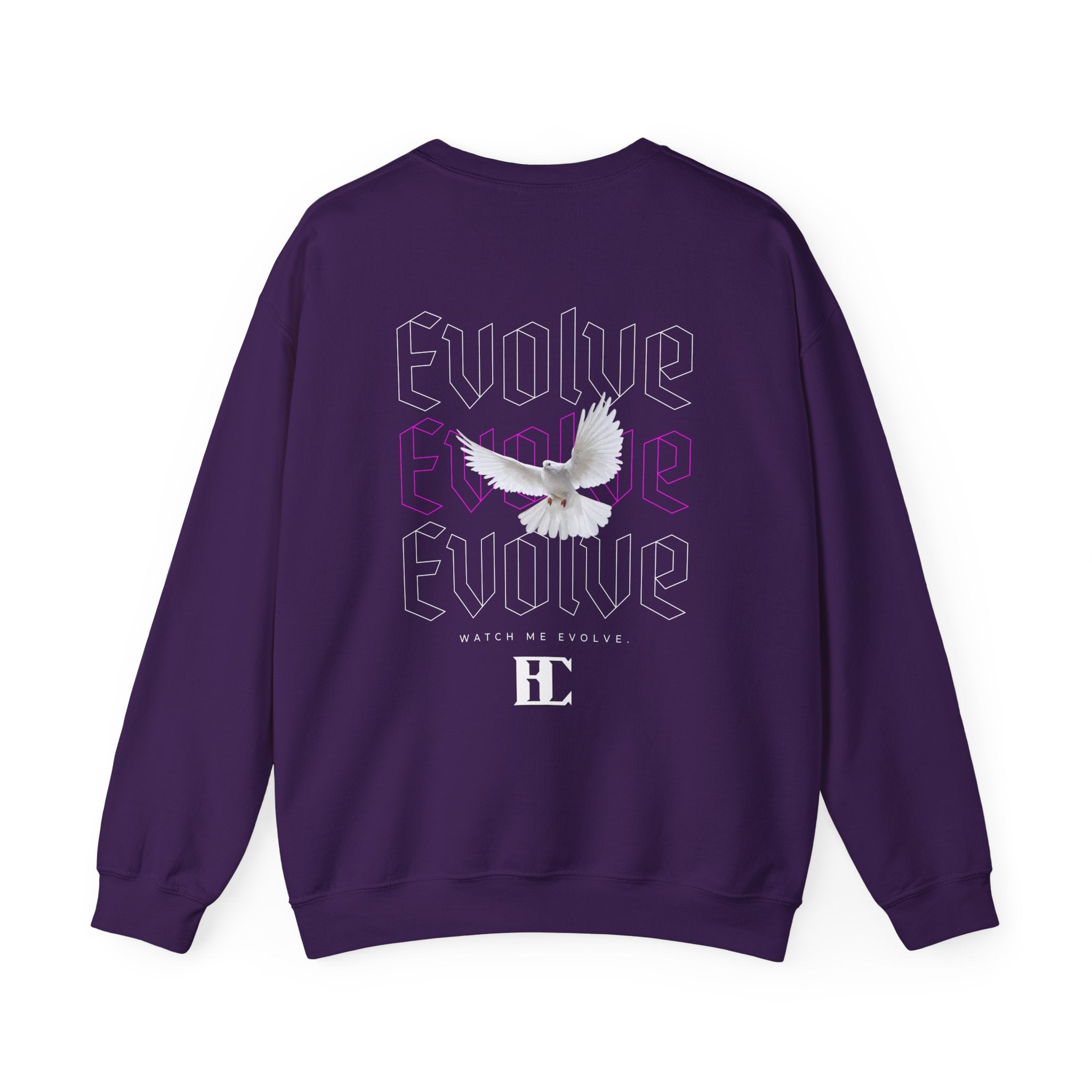 Purple Dove Crewneck