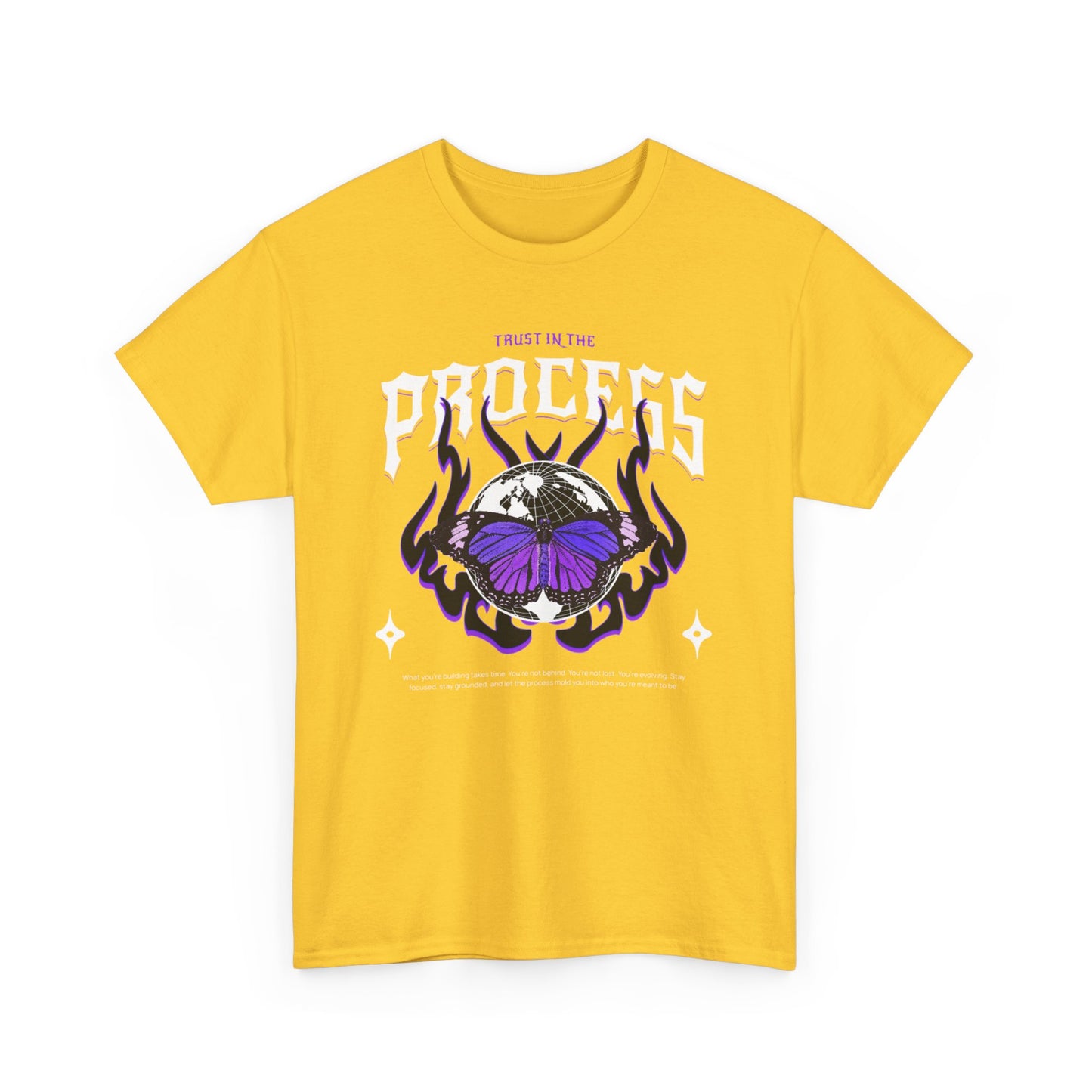 Trust In The Process Butterfly Cotton Tee