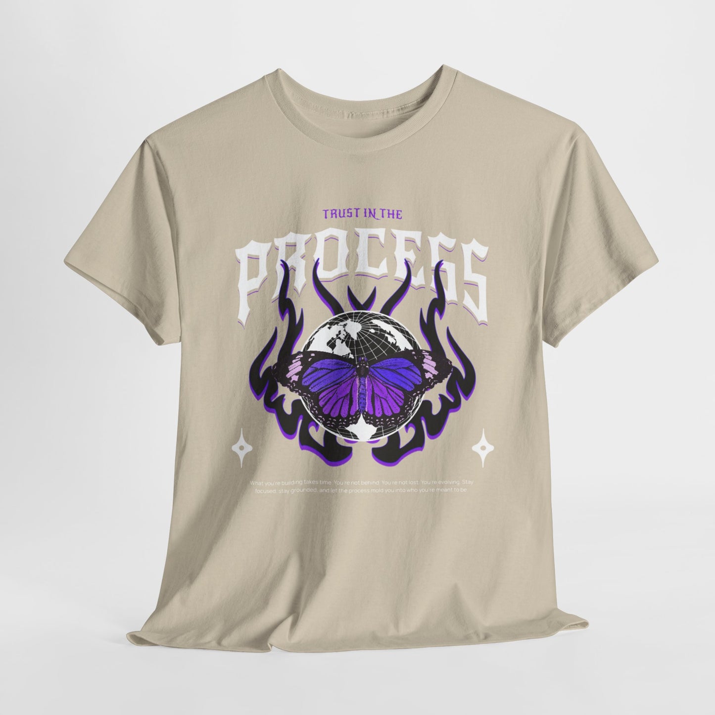 Trust In The Process Butterfly Cotton Tee