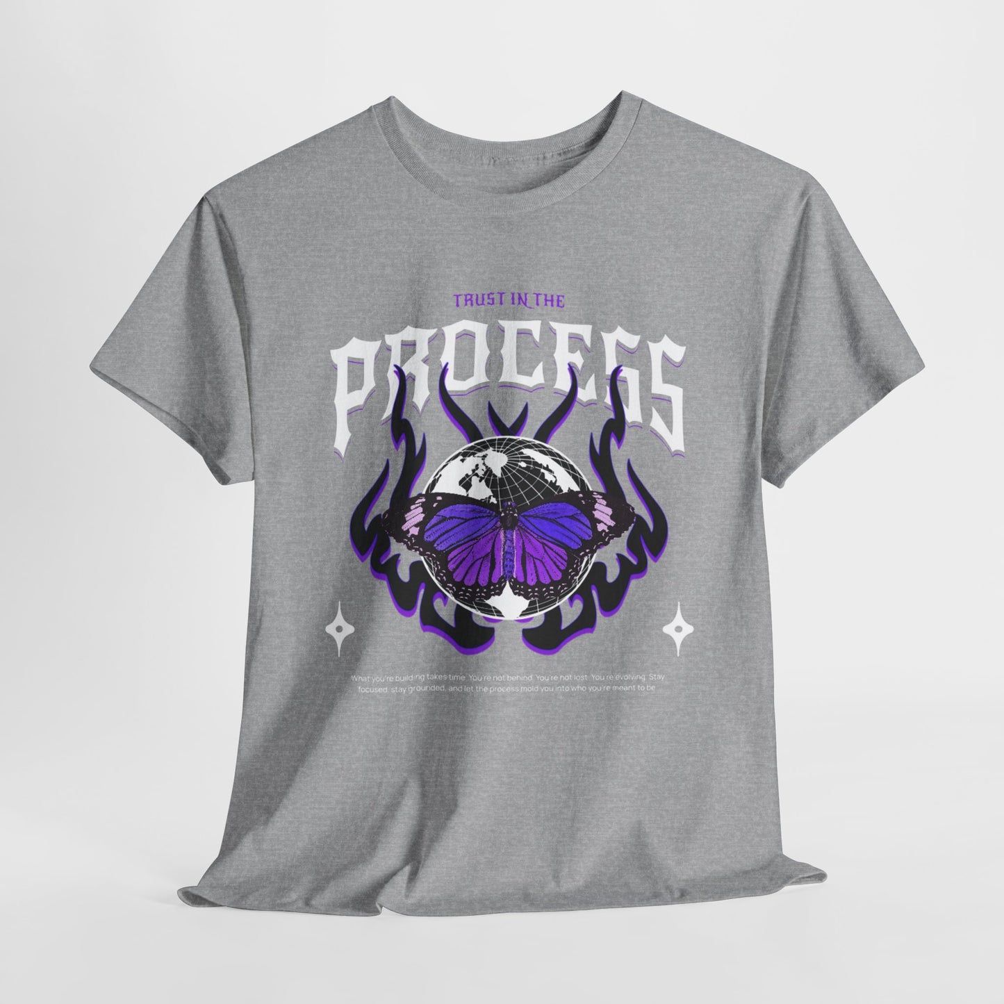 Trust In The Process Butterfly Cotton Tee