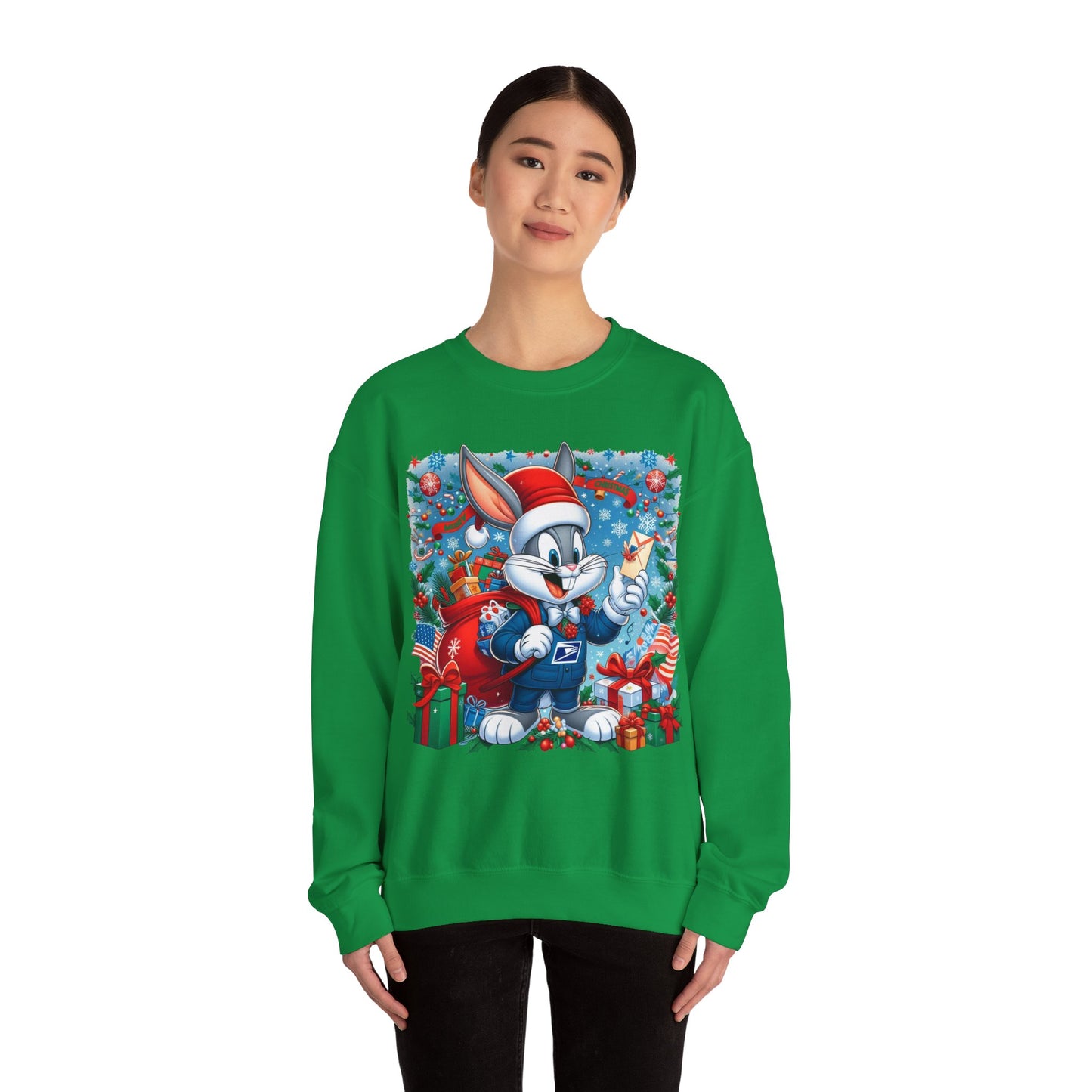 Postal Service Bugs Bunny Crewneck Sweatshirt