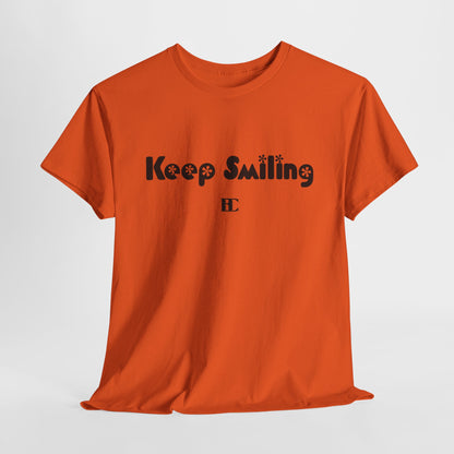 Keep Smiling Cotton Tees