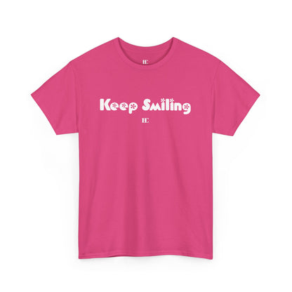 Keep Smiling Cotton Tee