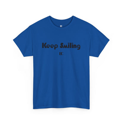 Keep Smiling Cotton Tee