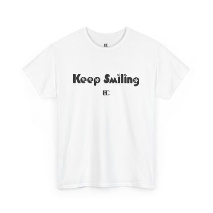 Keep Smiling Cotton Tee