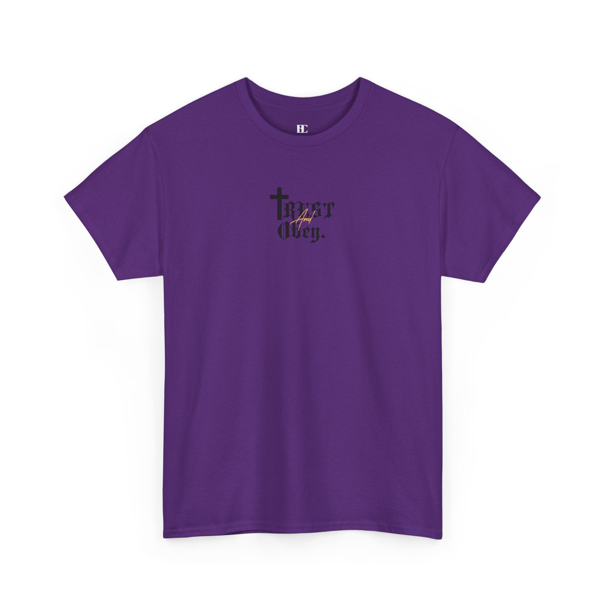 Trust and Obey. Cotton Tee