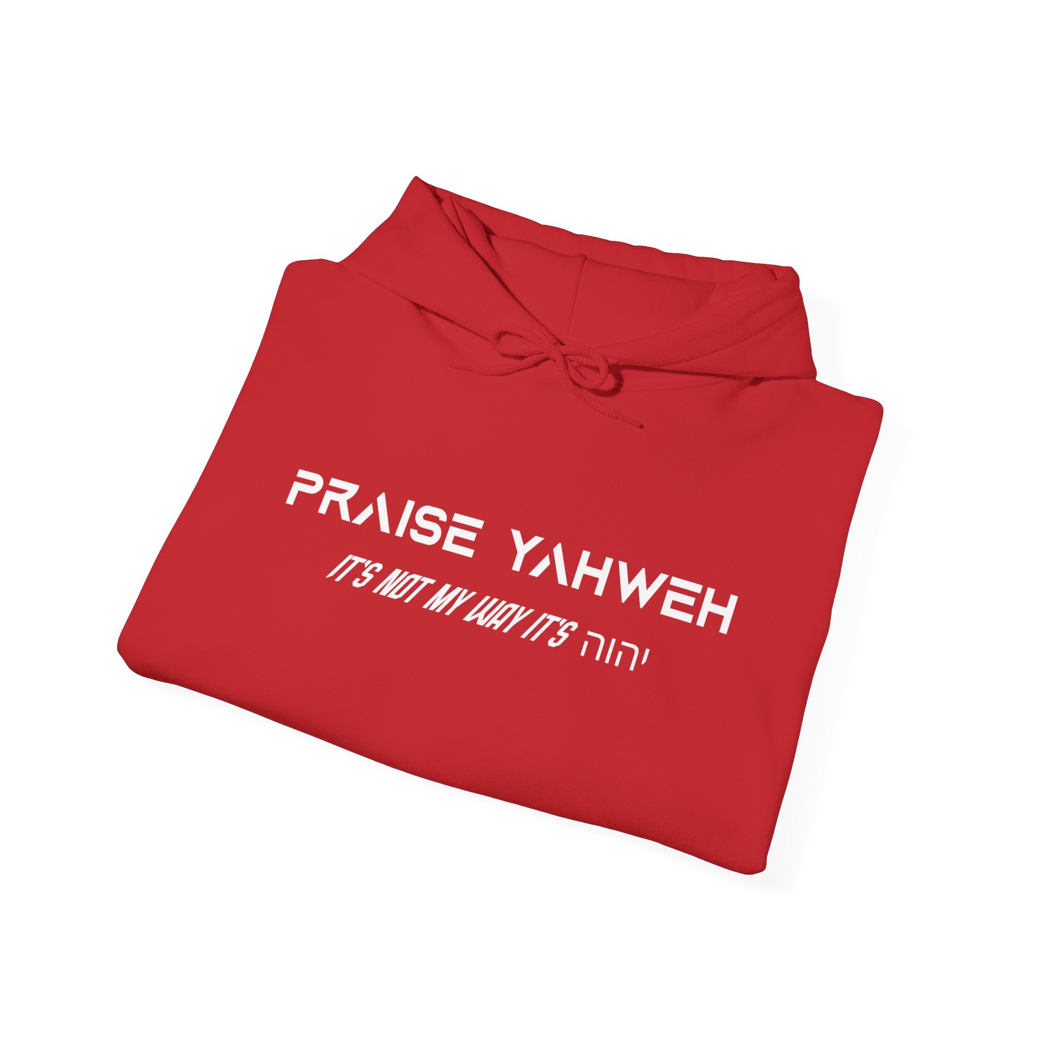 Its Not My Way Its Yahweh Hoodie