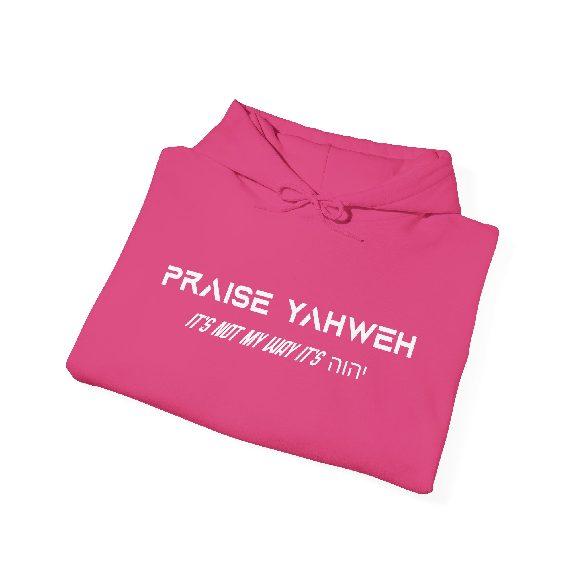Its Not My Way Its Yahweh Hoodie