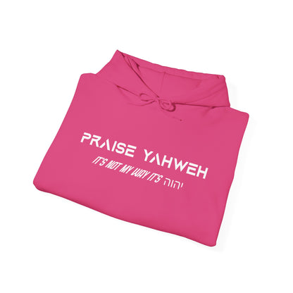 Its Not My Way Its Yahweh Hoodie