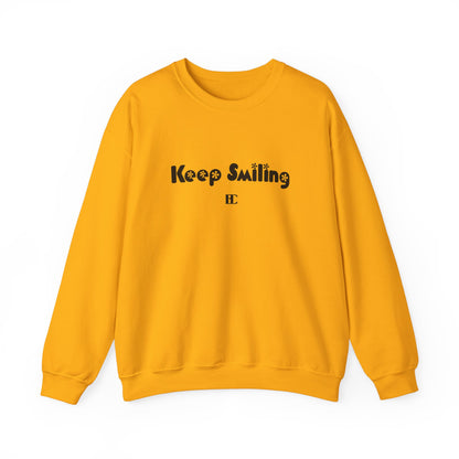 Keep Smiling Crewneck Sweatshirts