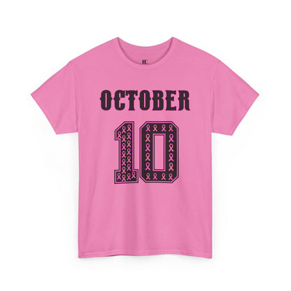 October Jersey 10 Cotton Tee