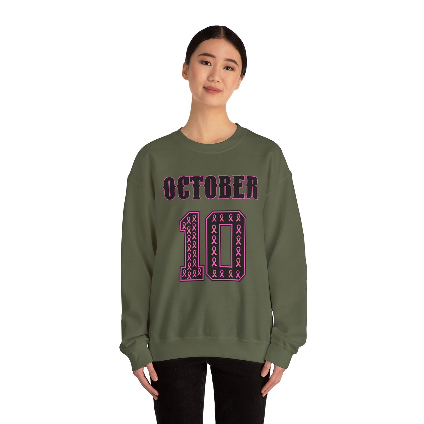 October Jersey 10 Crewneck Sweatshirt