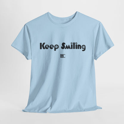 Keep Smiling Cotton Tee