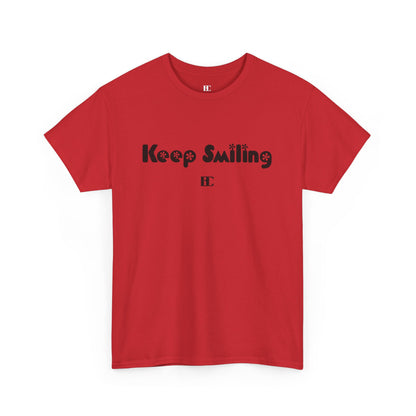 Keep Smiling Cotton Tee