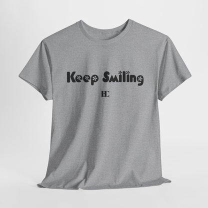 Keep Smiling Cotton Tee