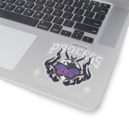 Trust In The Process Butterfly Stickers