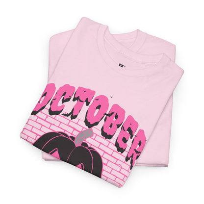 Pumpkin Pink Support Cotton Tee