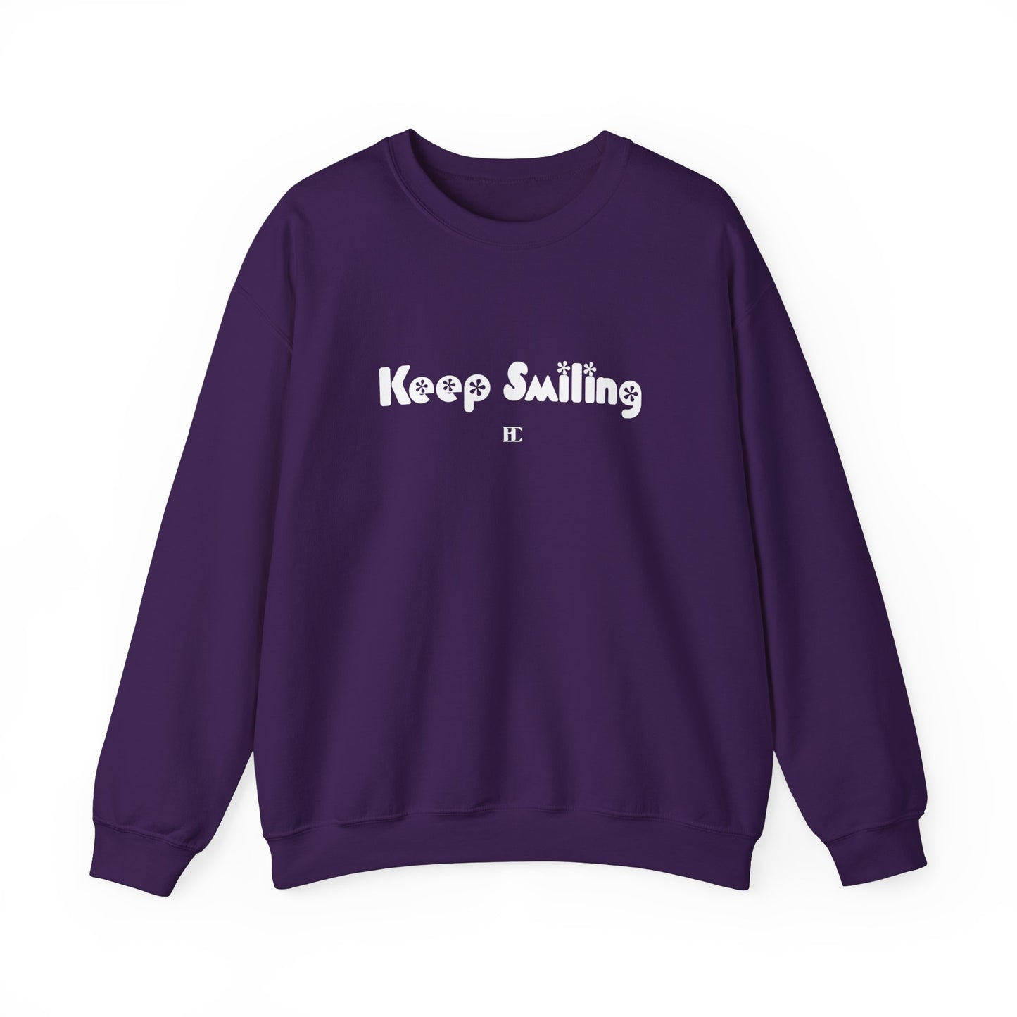 Keep Smiling Crewneck Sweatshirts